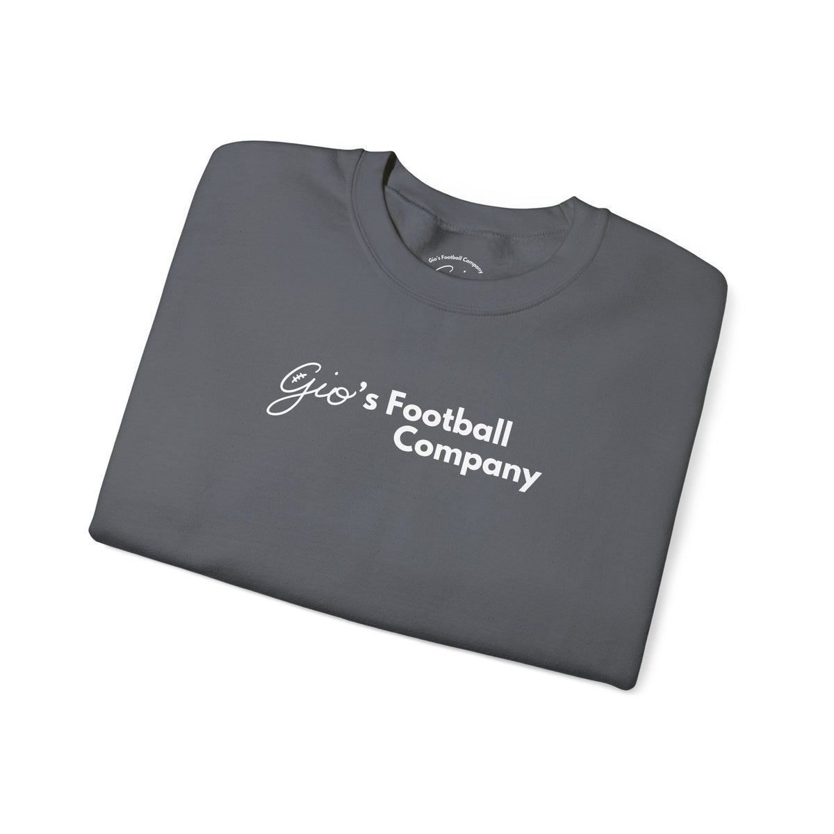 Gio's Heavy Blend Crewneck Sweatshirt Alt Logo