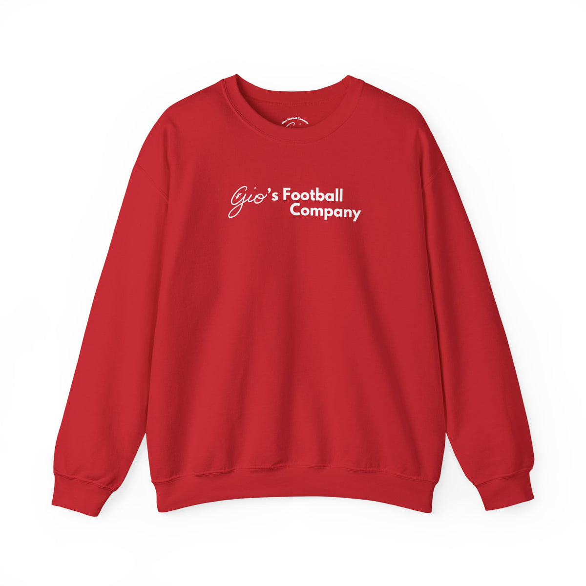 Gio's Heavy Blend Crewneck Sweatshirt Alt Logo