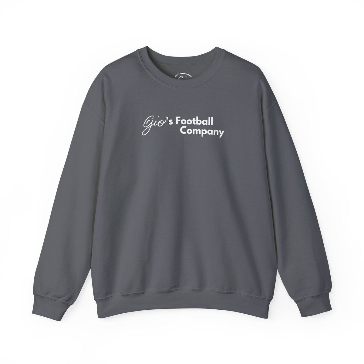 Gio's Heavy Blend Crewneck Sweatshirt Alt Logo