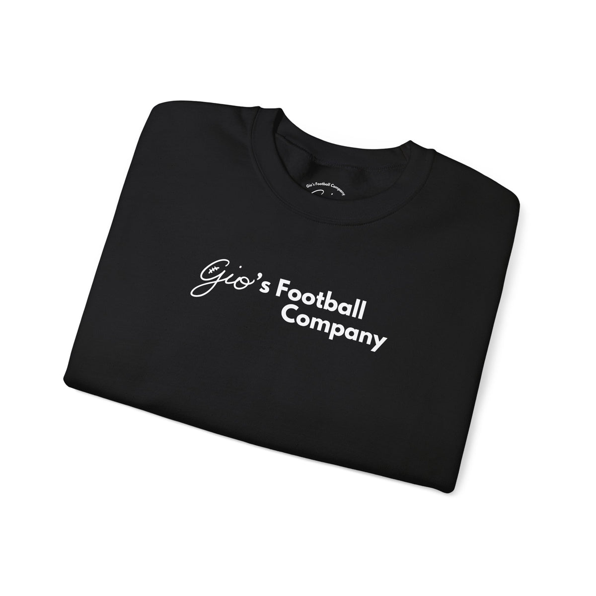 Gio's Heavy Blend Crewneck Sweatshirt Alt Logo