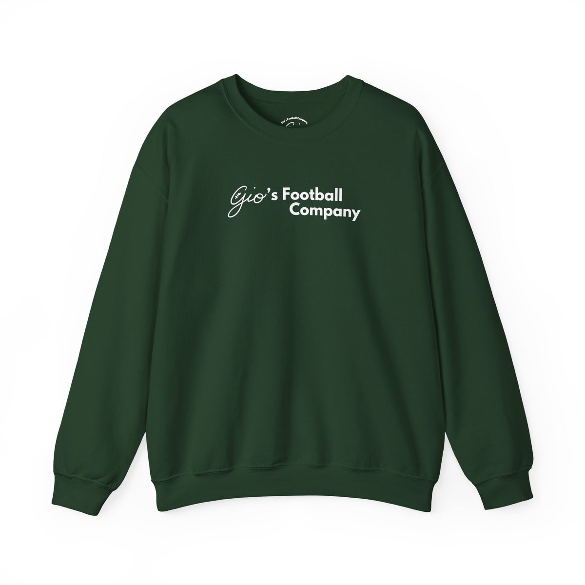 Gio's Heavy Blend Crewneck Sweatshirt Alt Logo