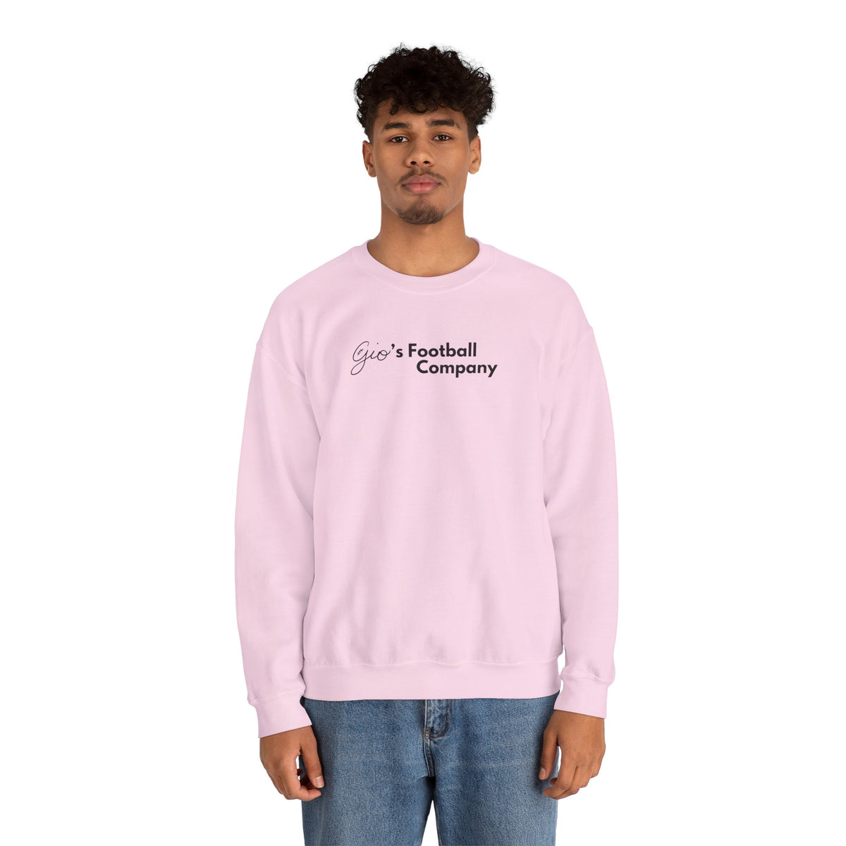 Gio's Heavy Blend Crewneck Sweatshirt Alt Logo