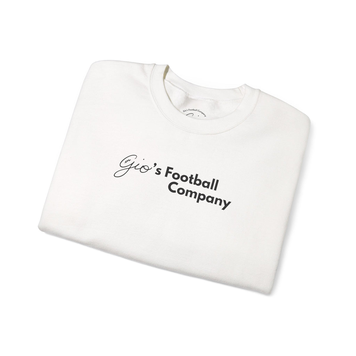 Gio's Heavy Blend Crewneck Sweatshirt Alt Logo