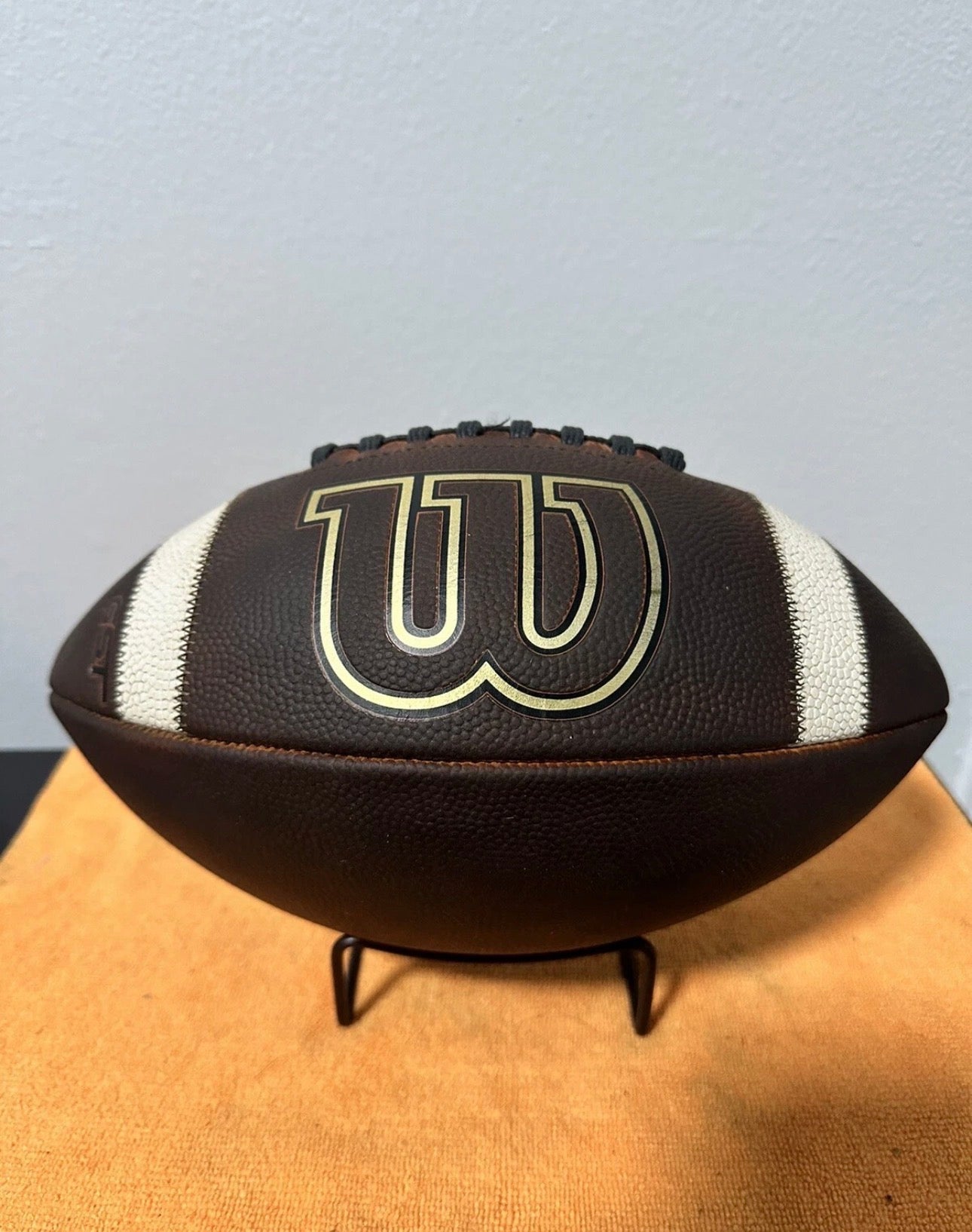 Wilson GST TDY Youth PREPPED Leather Football -Brand NEW