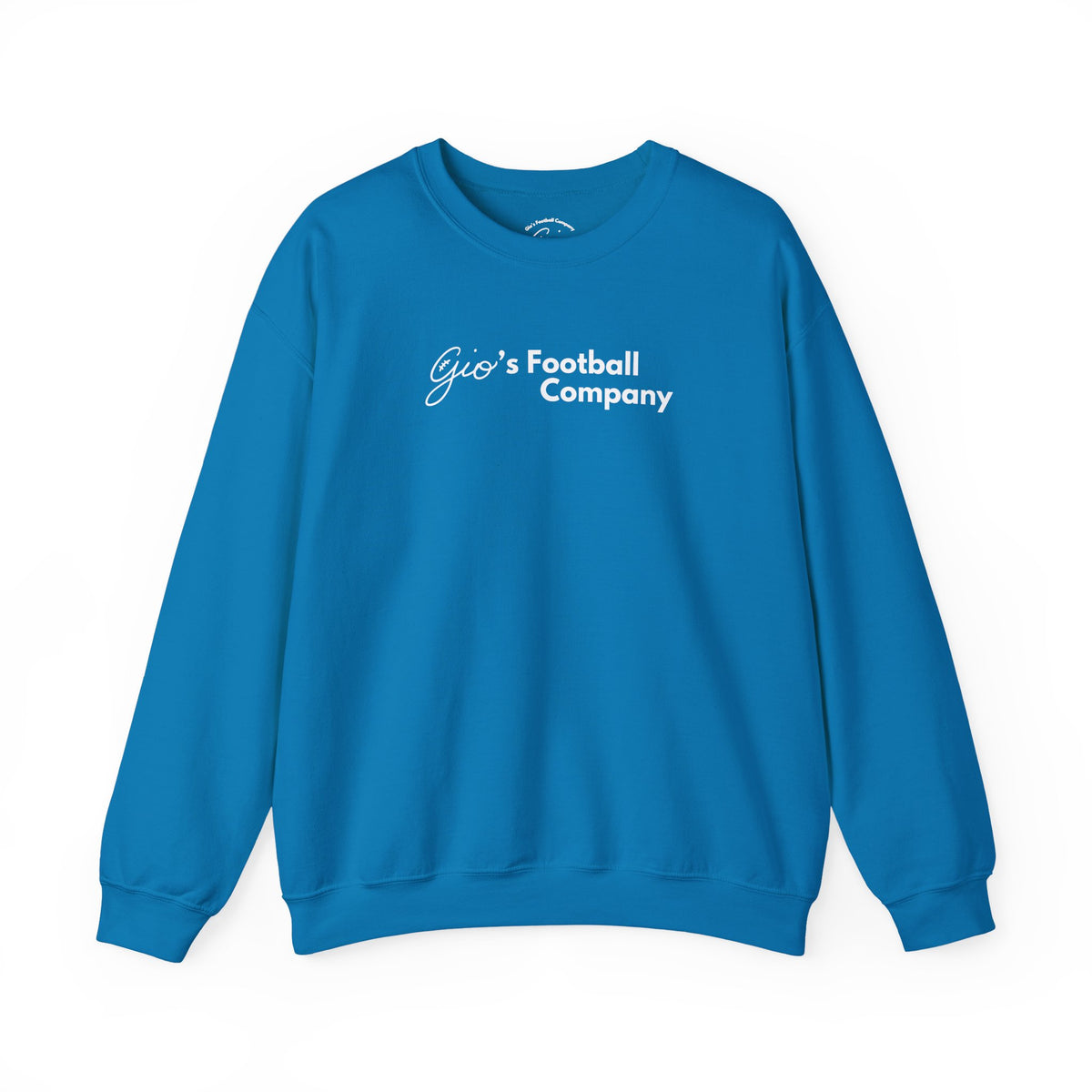 Gio's Heavy Blend Crewneck Sweatshirt Alt Logo