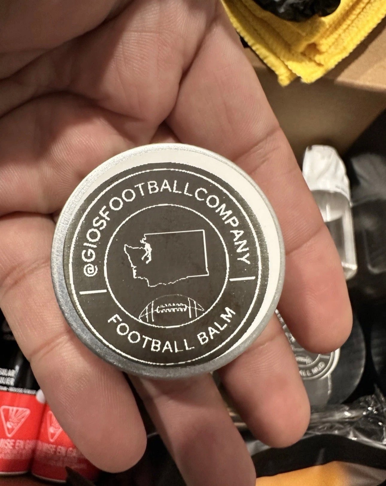 Medium Football Prep Kit - Football Mud, leather Conditioner, Leather balm + Wax
