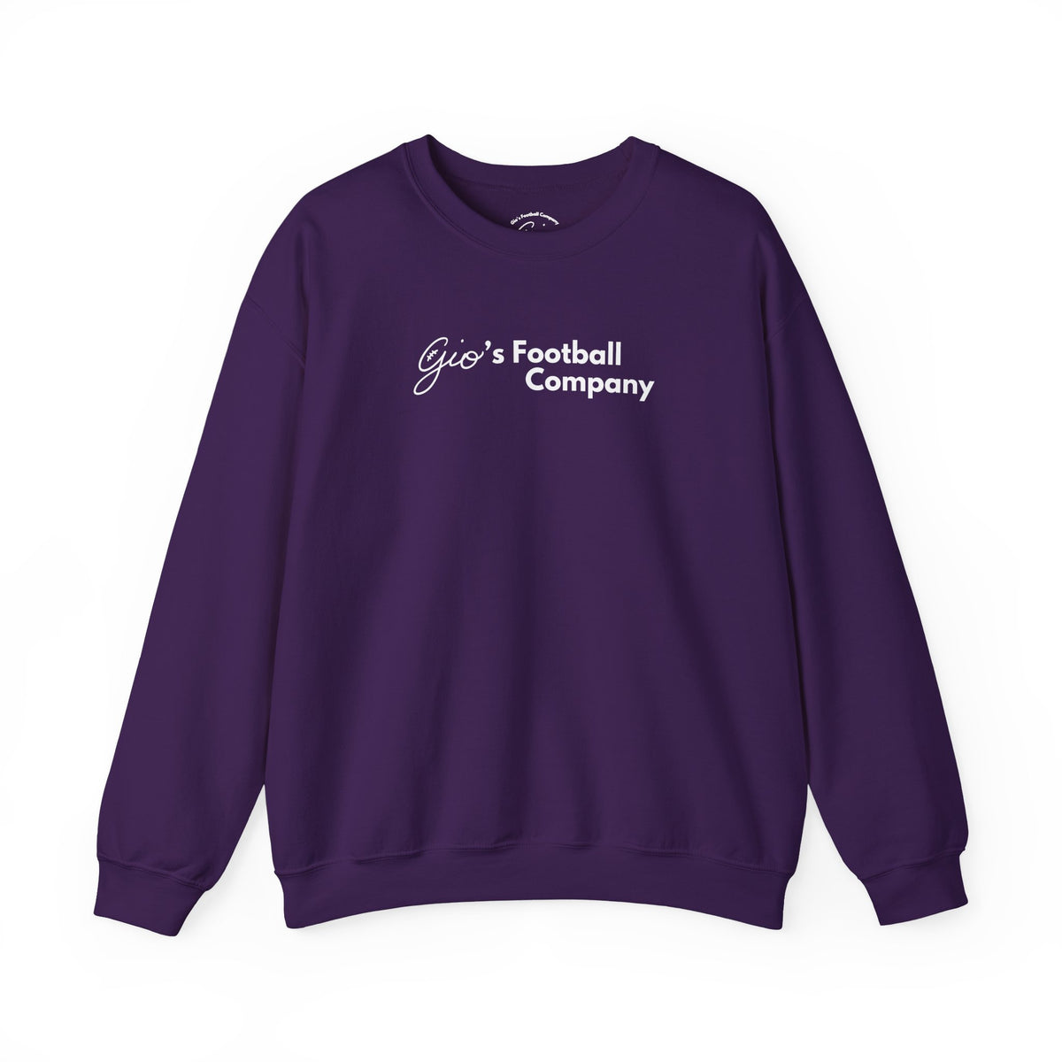 Gio's Heavy Blend Crewneck Sweatshirt Alt Logo