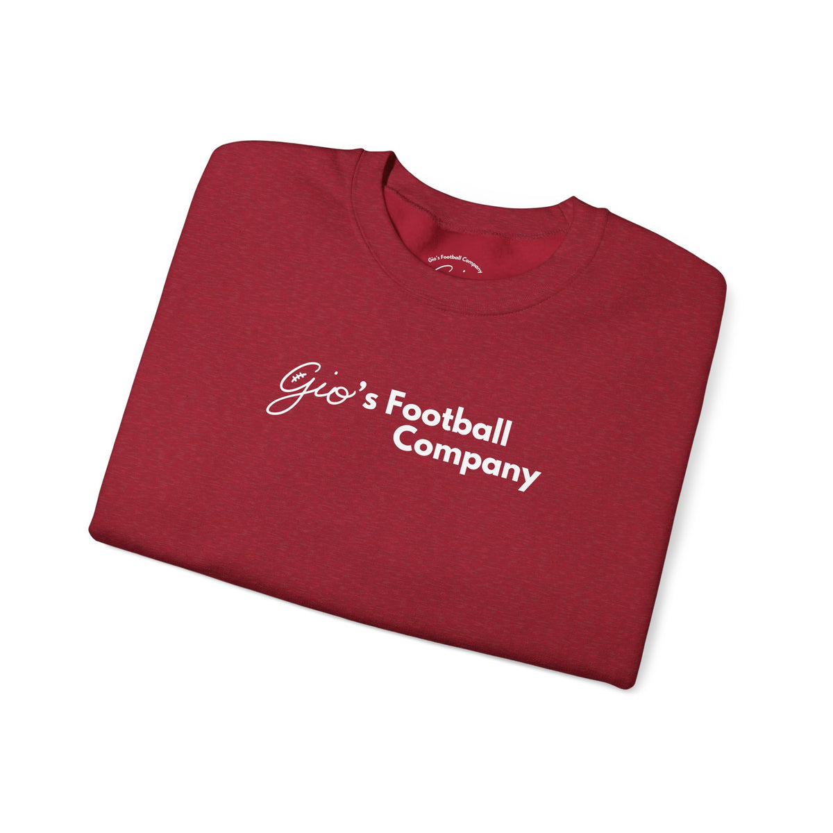 Gio's Heavy Blend Crewneck Sweatshirt Alt Logo