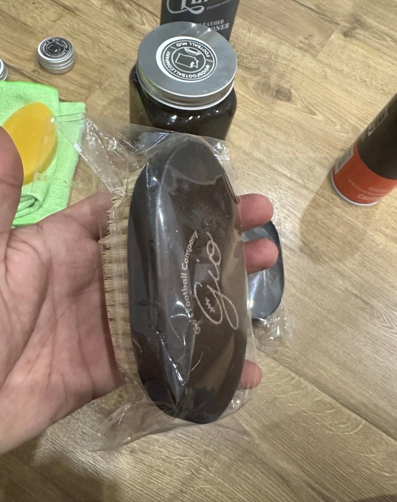 BIG Football Prep Kit - Football Mud, leather Conditioner, Leather balm + Wax