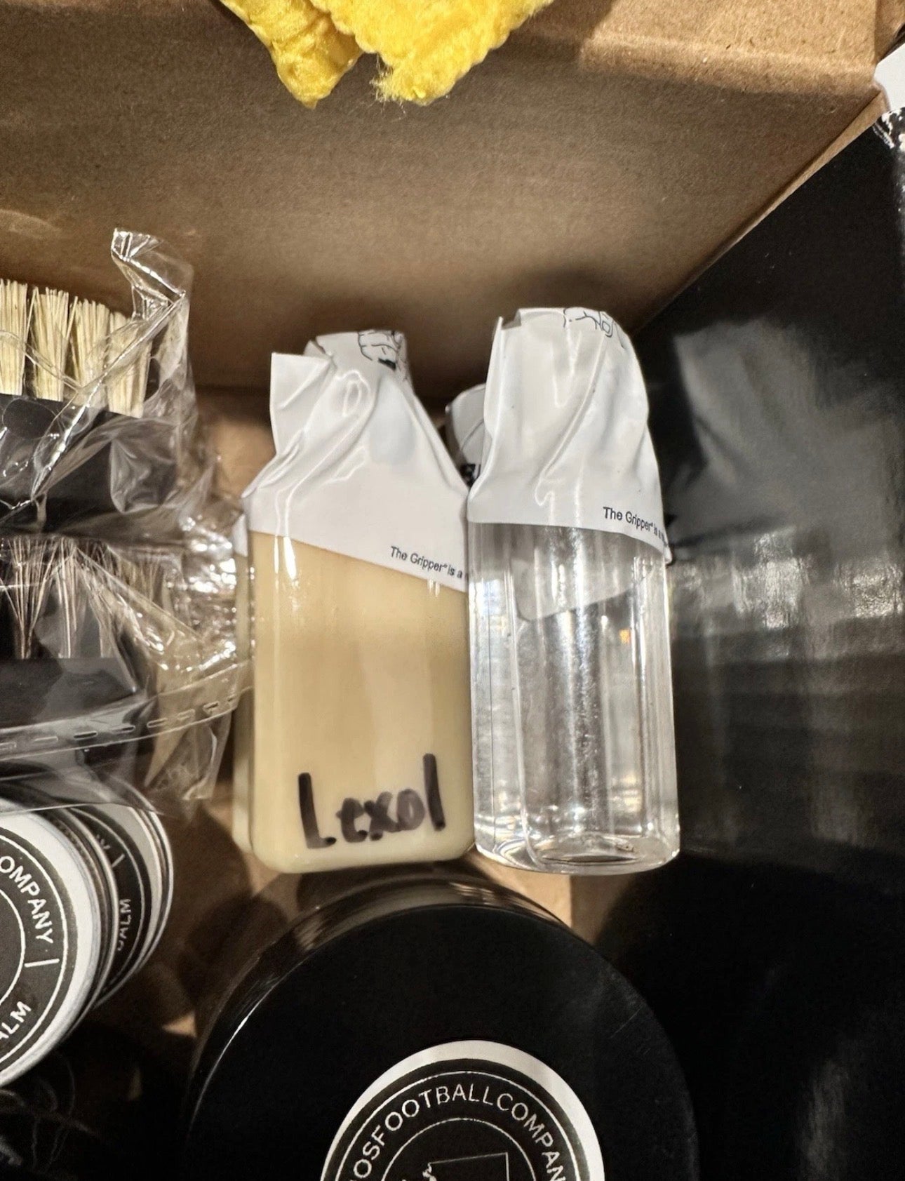 Medium Football Prep Kit - Football Mud, leather Conditioner, Leather balm + Wax